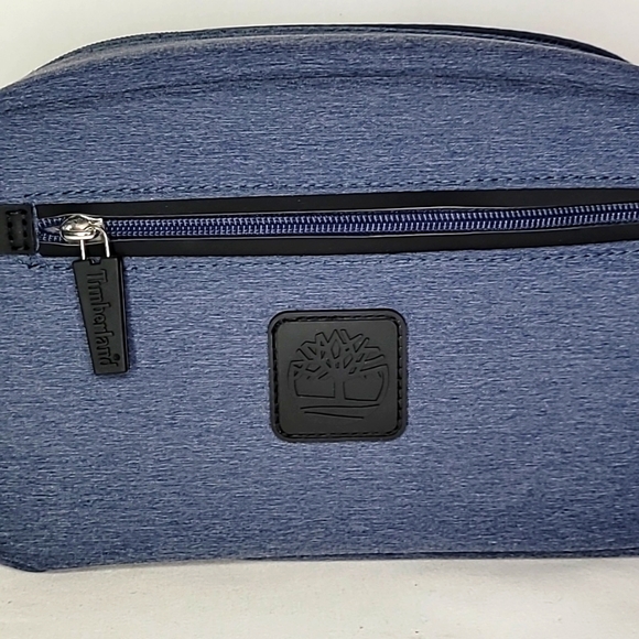 💰NWT! TIMBERLAND ▪︎ MEN'S TOILETRY/TRAVEL BAG ▪︎ BLUE - Picture 2 of 10